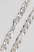 .925 Sterling Silver 8.2mm Ficonucci Link Chain 20 Inches