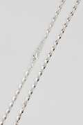 .925 Sterling Silver 2.5mm Twisted Mariner Chain 18 Inches (RARE)