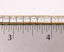 Flashy Tennis Bracelet in Vermeil