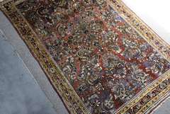 Antique Persian Sarouk 5.7x10.0