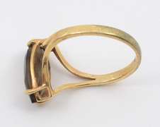 Bold Smokey Quartz Ring