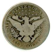 1897 Barber Half Dollar