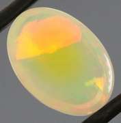 Glowing! 4.15ct full cover multi-pattern Jelly Opal