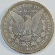 Key date 1880-CC Morgan Silver Dollar (Reverse of 1878)