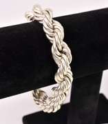 Heavy Link Sterling Silver Bracelet