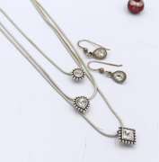 Group Lot of Vintage 925 Sterling Silver Jewelry