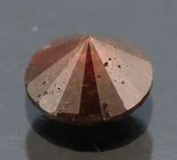 Eye catching 1.18ct round cut red Diamond solitaire