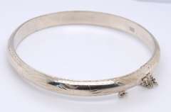 Vintage 925 Sterling Silver Bangle