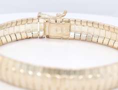 Vintage Italian Sterling Silver Fancy Bracelet
