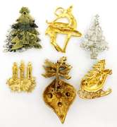 Collection of Christmas Pins