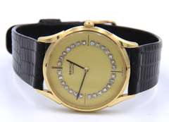 Seiko Yellow Gold Bezel Watch