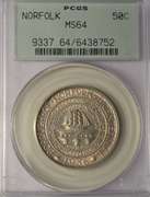 1936 Norfolk Commemorative PCGS MS64