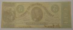 May 13th 1862 $5 Virginia Treasury Note, Circulated.