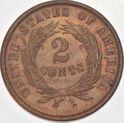 1866 Two-Cent Piece