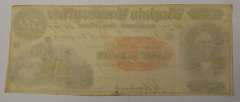 Oct.15th 1862 Virginia Treasury Note Rare $50, Circulated.