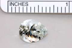 Fancy Faceted Natural Aqua - 3.32 cts.