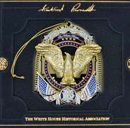 Elegant Collection of Five Christmas Ornaments by the White House Historical Association.