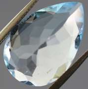 Gorgeous 5.14ct pear cut sky blue Topaz