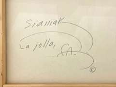 Siamak Etemadi Original Oil on Canvas "Flowers of Heaven II"