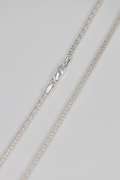 .925 Italian Sterling Silver 3mm Popcorn Chain Necklace 18 Inches