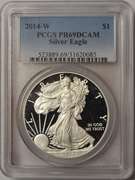 2014-W Proof American Silver Eagle PCGS PR69DCAM