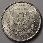 1880-S Flashy Morgan Silver Dollar Brilliant Uncirculated.