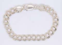 Vintage Italian 925 Sterling Silver Bracelet