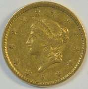 Sharp and attractive 1851 US Type One $1 Gold Piece