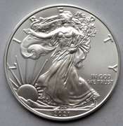 2021 Unc Preordered Silver Eagle