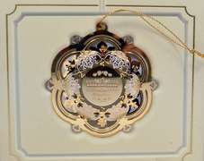 Elegant Collection of Five Christmas Ornaments by the White House Historical Association.