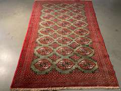 Persian Turkoman Rug 4x6
