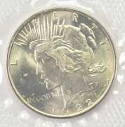 1922 Peace Silver Dollar - GSA Sealed