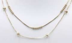 Vintage 925 Sterling Silver Lot of 2 Chains