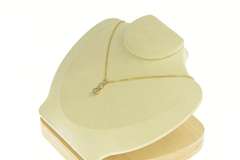 14K Yellow Gold 0.50 Ctw Tiered Diamond Flower Cluster Pendant