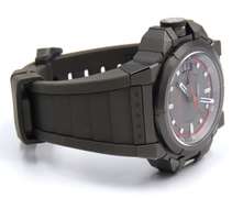 Snyper Two Silver and Red Rubber Strap Automatic 48mm Watch