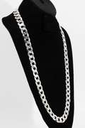 .925 Sterling Silver 12mm Curb Link Chain 30 Inch