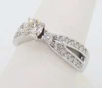 Kate McCullar Split Shank Diamond Engagement Ring