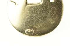 14K Yellow Gold Churchill Downs Louisville KY Horse Race Charm/Pendant