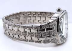 Bulova Phantom I Crystal Pave Quartz 40mm Watch