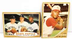 2 Topps 1962 Baseball Cards