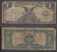 $1 1899 Black Eagle Fr.235 Circulated