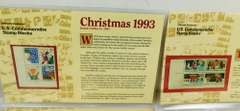 6 U.S. Commemorative Christmas Stamp Blocks