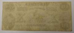 October 15th 1862 $10 Virginia Treasury Note, Circulated.