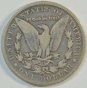 Rare key date 1892-CC Morgan Silver Dollar in circ