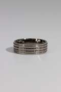 8mm Titanium Wedding Band w/ Textured Finish Size 14