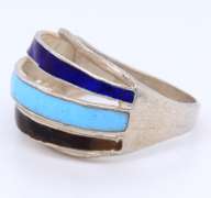 Sterling Silver Trio Ring