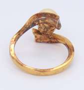 Vintage 925 Sterling Silver Pearl Ring