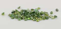 Rich 1.03ct parcel of dark green diamonds