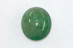 Translucent Natural Jadeite Cabochon - 6.52 cts.