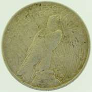 1923 $1 Silver Peace Dollar Coin
